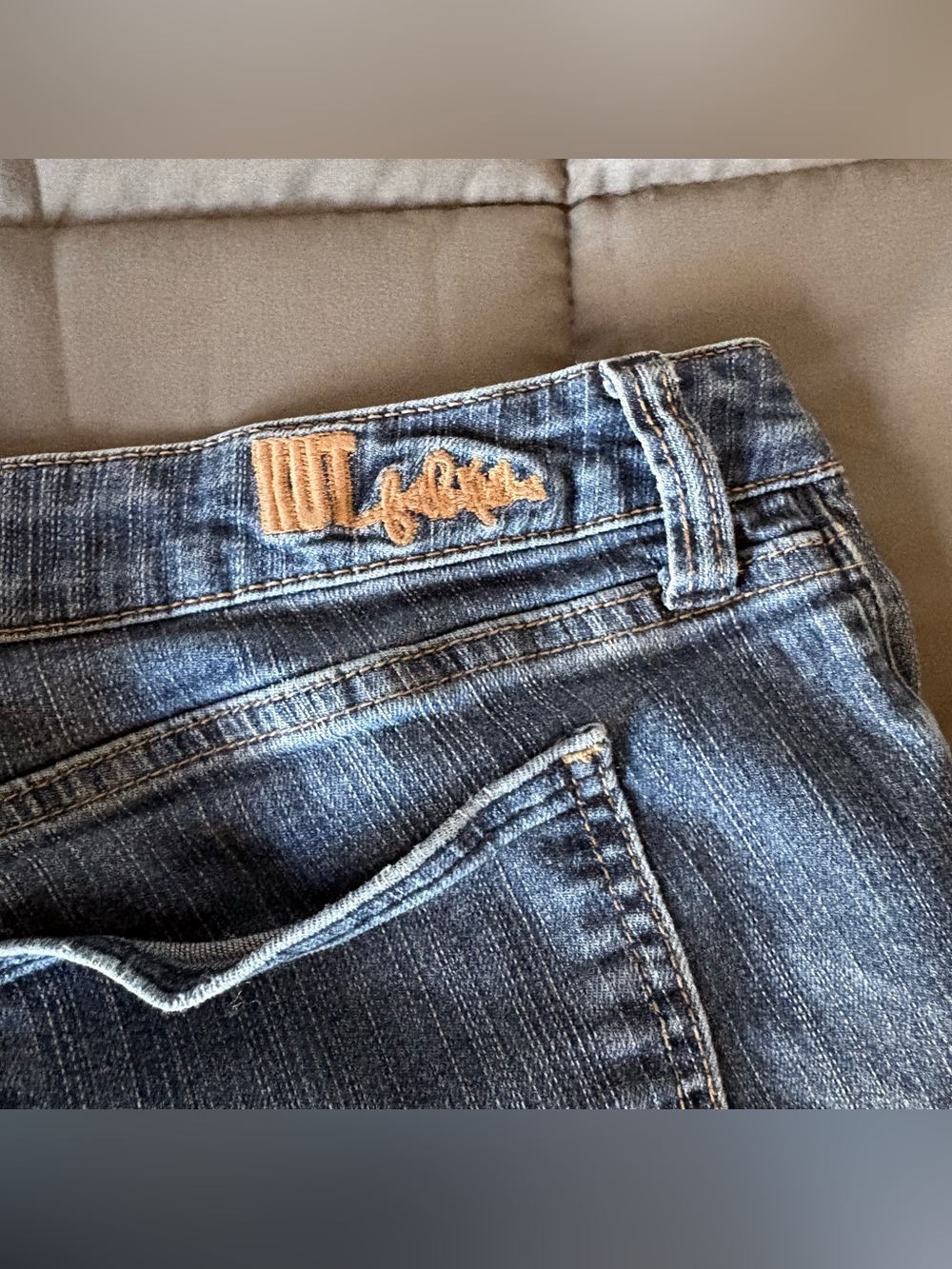 Women's Light Blue Boyfriend Jeans - Picture 3 of 5